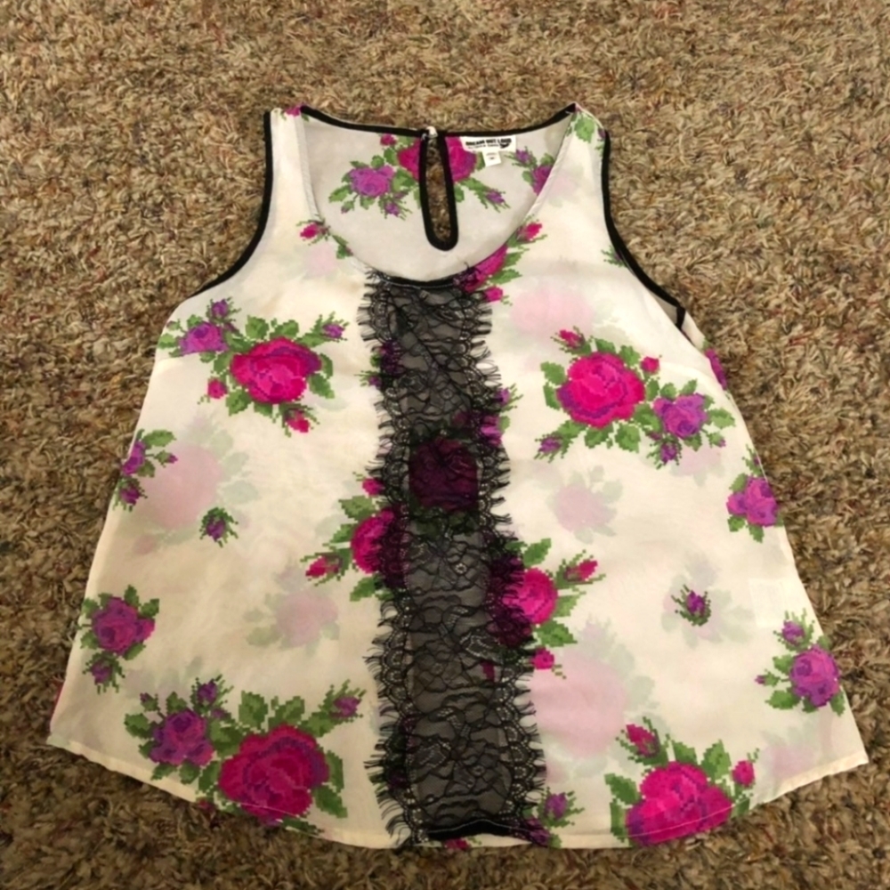 New With Tags Sheer Tank Top